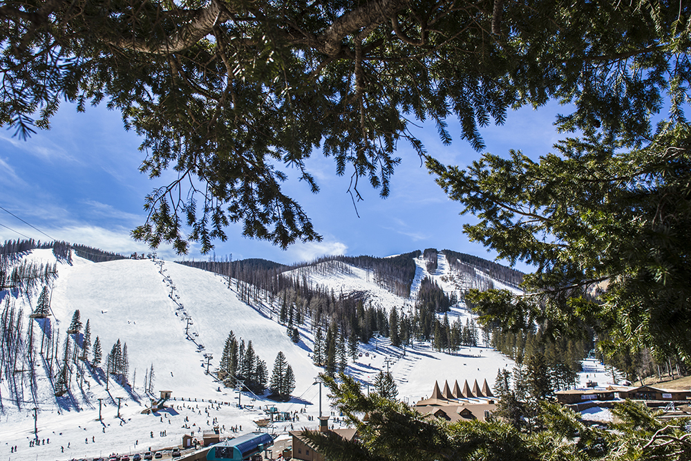 Ruidoso after a snow