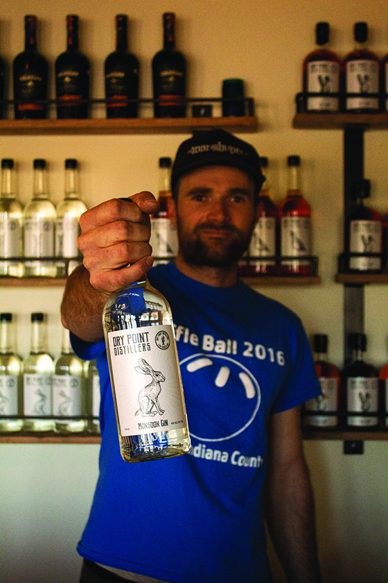 Chris Schaefer of Dry Point Distillers