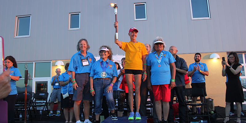 Winners of the Senior Olympics in 2022.