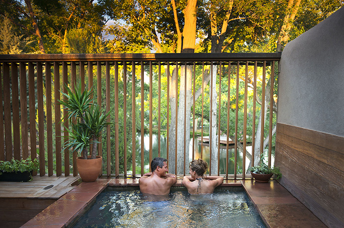 ojo santa fe. Where to soak in new mexico 