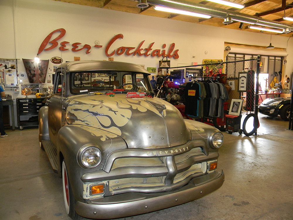 The hood car