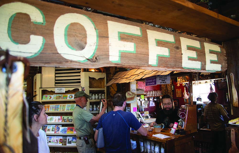 Javalina coffee shop in Silver City 