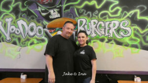 Jake Harkness, owner of Voodoo Burgers in Las Cruces, New Mexico.