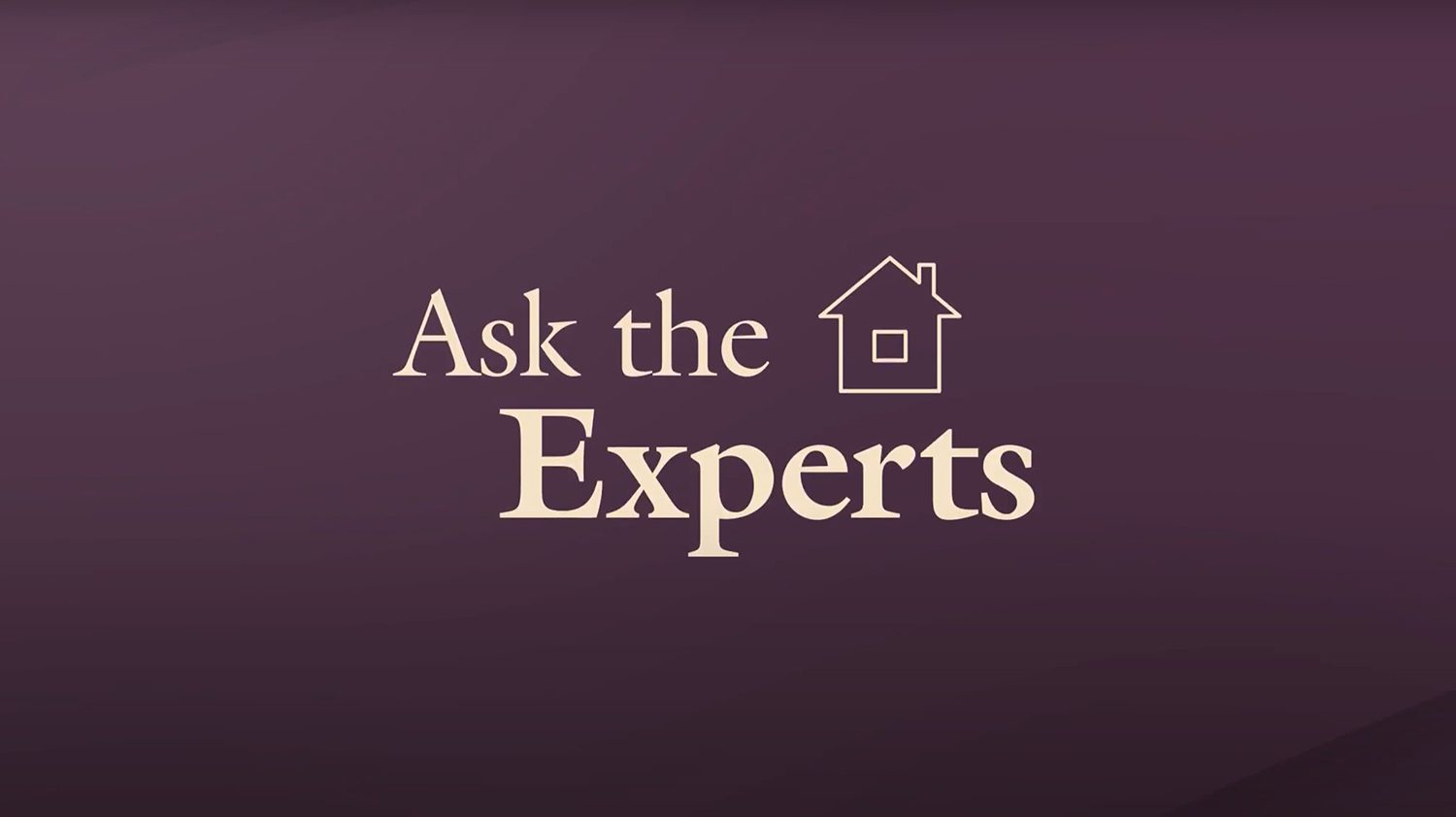 ask the experts logo